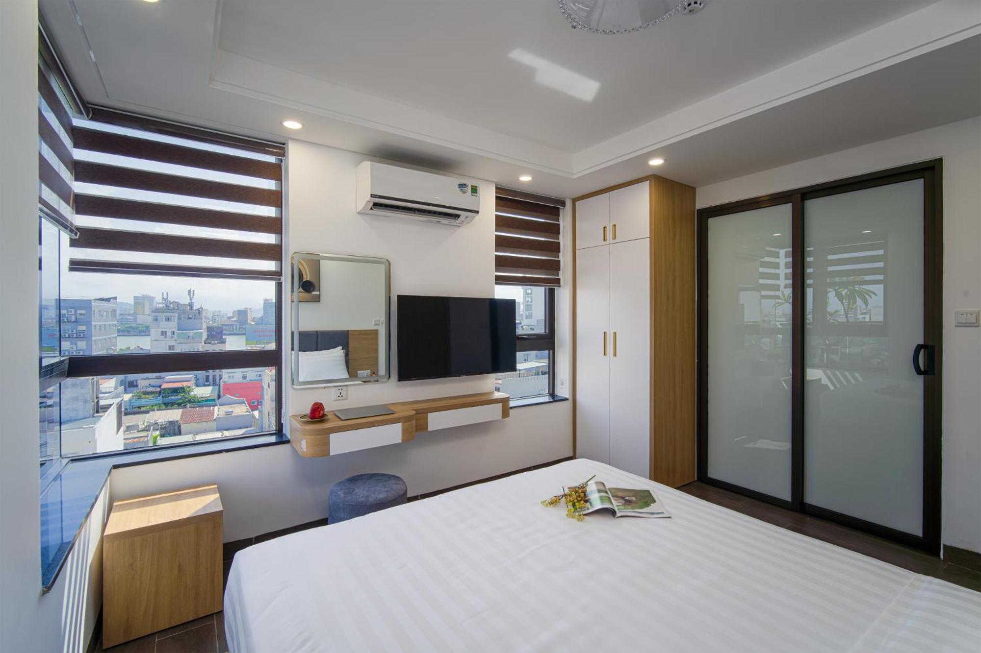Hsuites Riverside Hotel And Apartment Da Nang Habitación foto