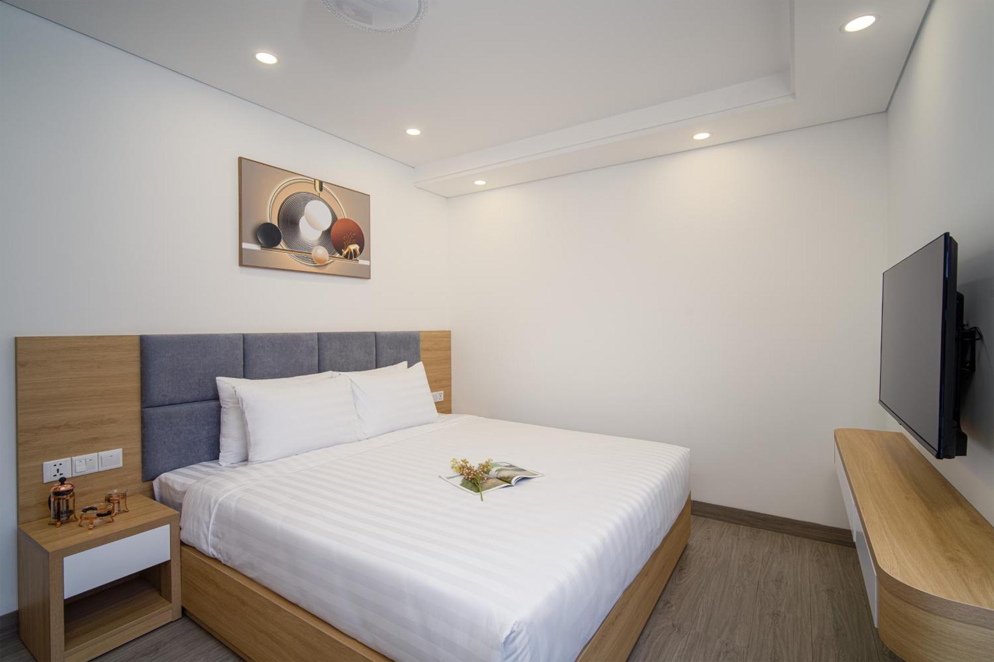 Hsuites Riverside Hotel And Apartment Da Nang Habitación foto