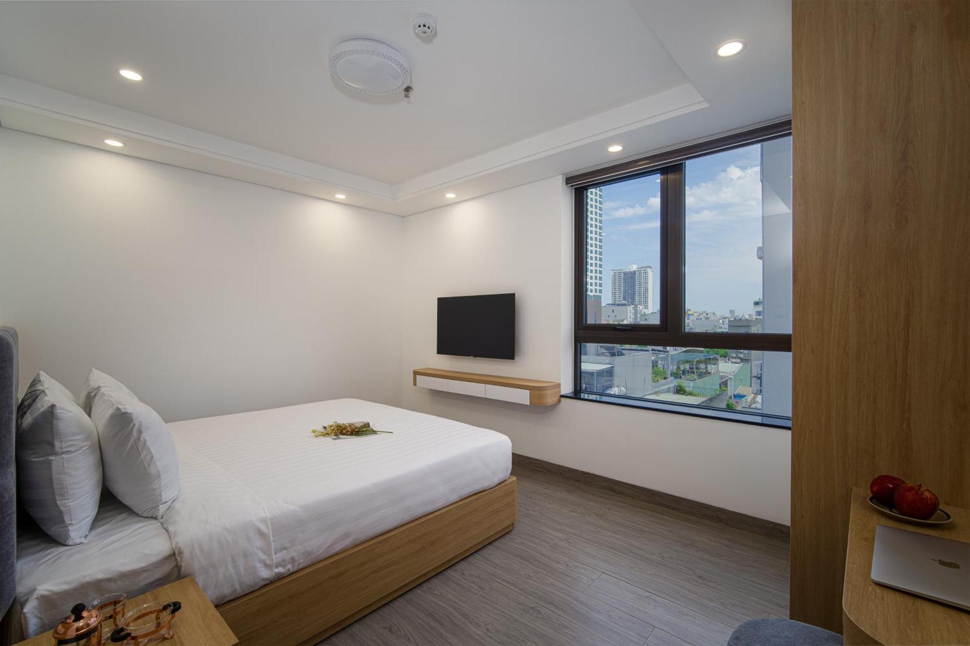 Hsuites Riverside Hotel And Apartment Da Nang Habitación foto