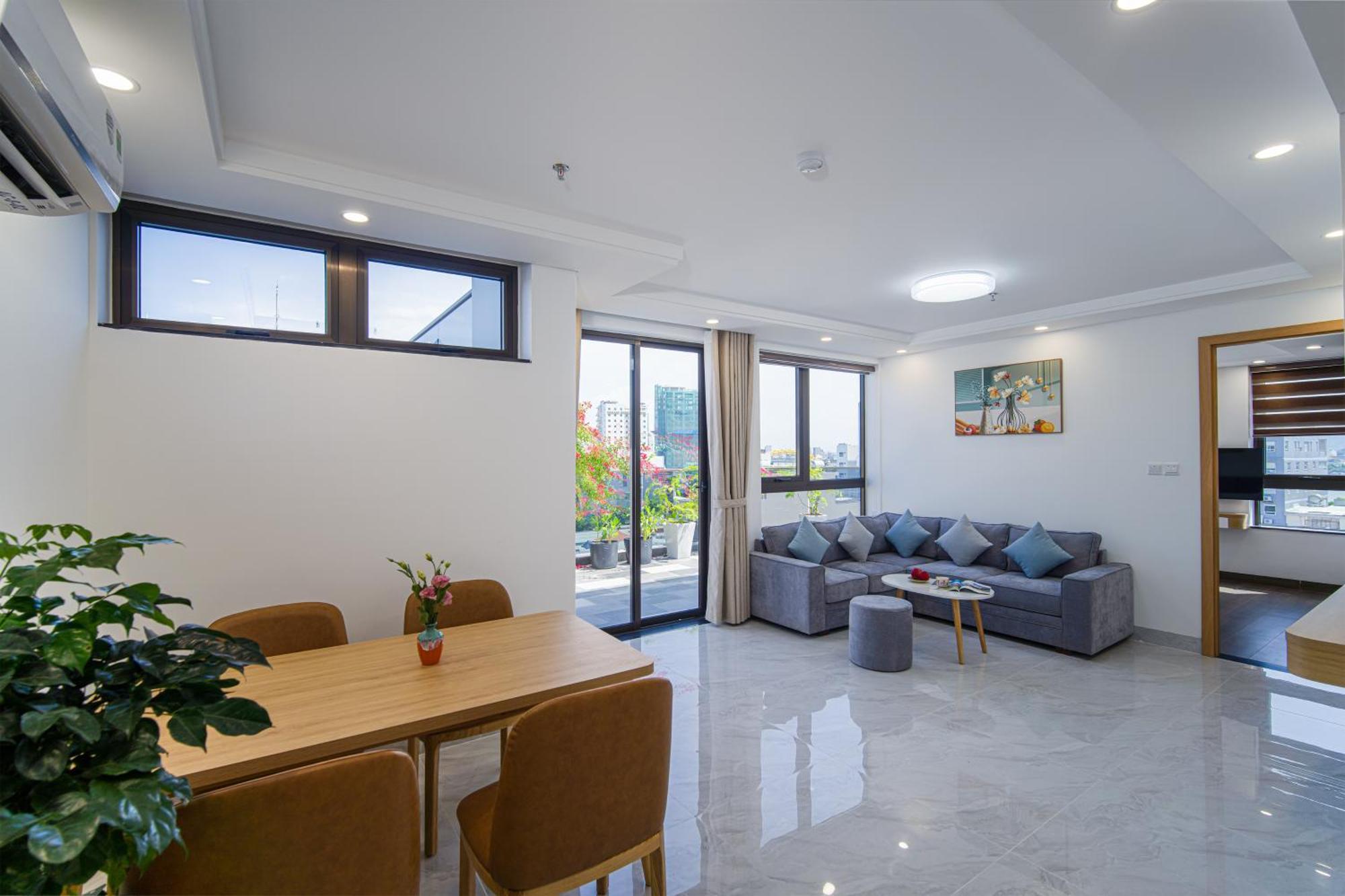 Hsuites Riverside Hotel And Apartment Da Nang Habitación foto