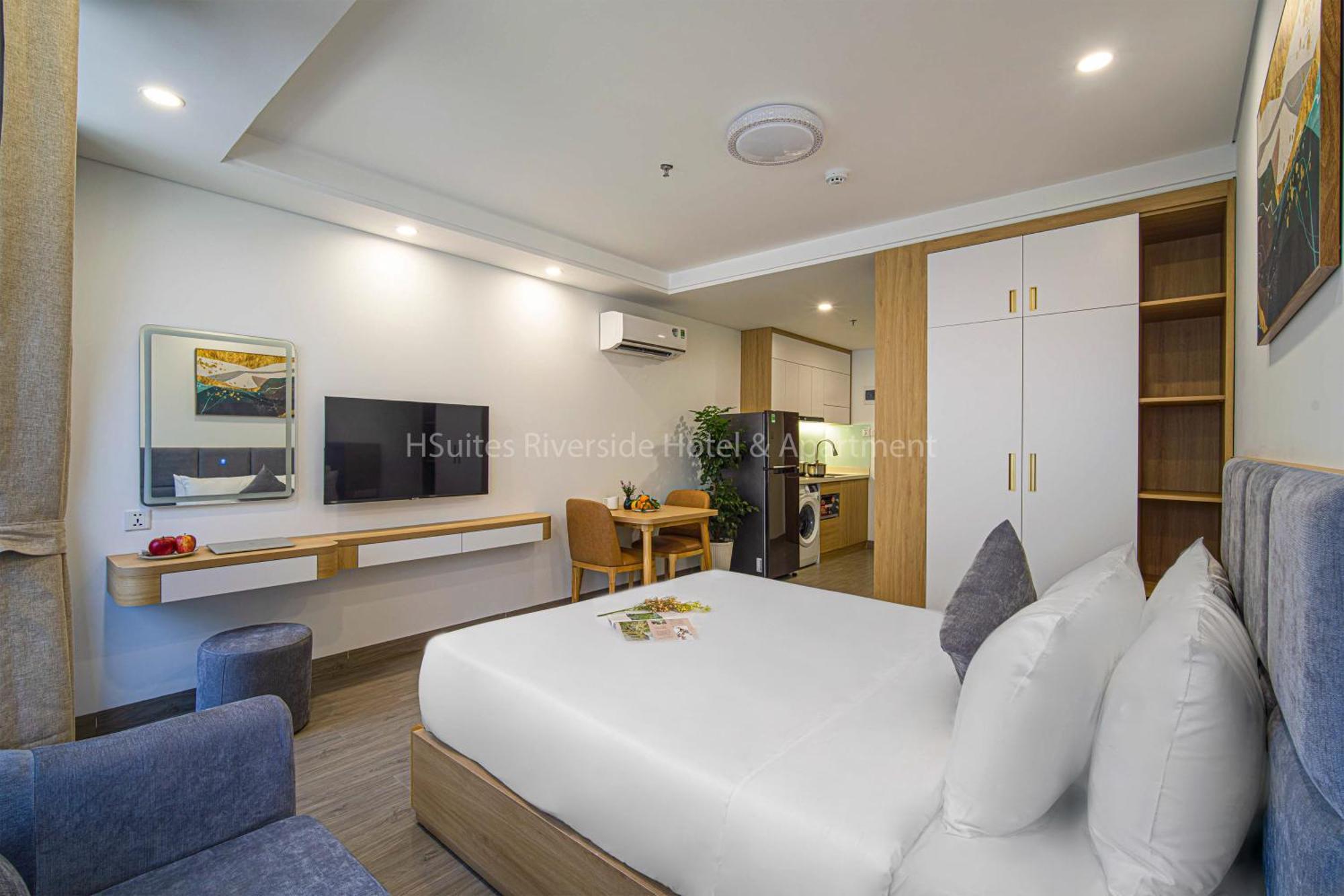 Hsuites Riverside Hotel And Apartment Da Nang Habitación foto